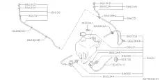TANK ASSEMBLY-WINDSHIELD WASHER 86610AC050 SUBARU
