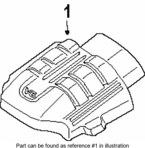 00.386 COVER, ENG 8-97314-145-1 ISUZU