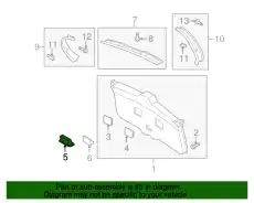 Ручка двери TOYOTA / LEXUS 6921212190C0