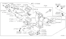 Радиатор отопителя INFINITI 2714040U00