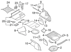 Хомут swing/platin 8E9861275A MSD VAG