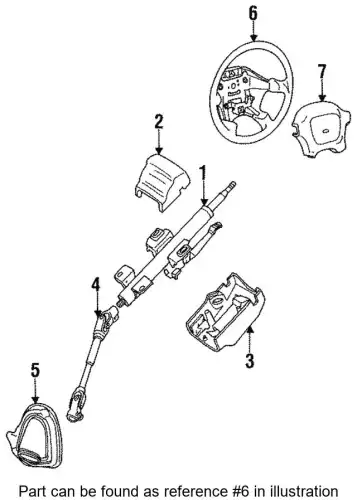 Рулевое колесо MITSUBISHI MB949073