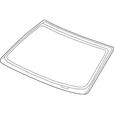 WINDSHIELD SHIPPING ASSEMBLY - 30 LITE GLASS 68194 360AB DODGE