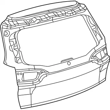 LIFTGATE 68236 459AA JEEP