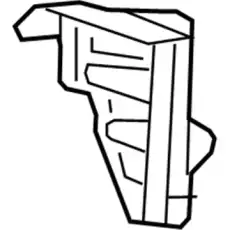 BRACKET FASCIA 68257 153AA JEEP