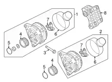Генератор VAG 059903024AX