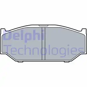Тормозные колодки дисковые DELPHI LP3544