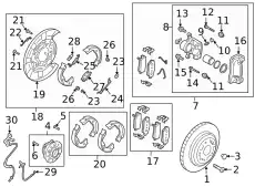 PAD KIT-REAR DISC BRAKE 58302G9A20 HYUNDAI