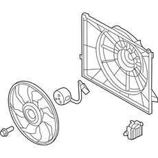 BLOWER ASSY 253803R610 HYUNDAI