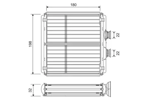 Радиатор печки VALEO 811508