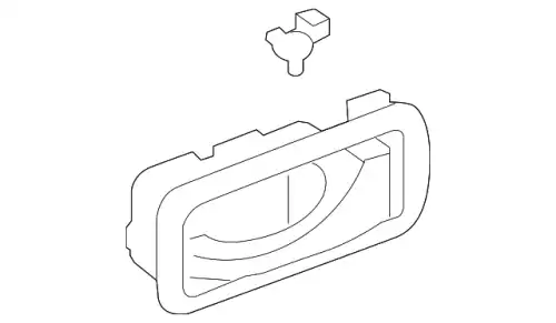 Ручка двери HONDA 72660-SCV-A01ZB