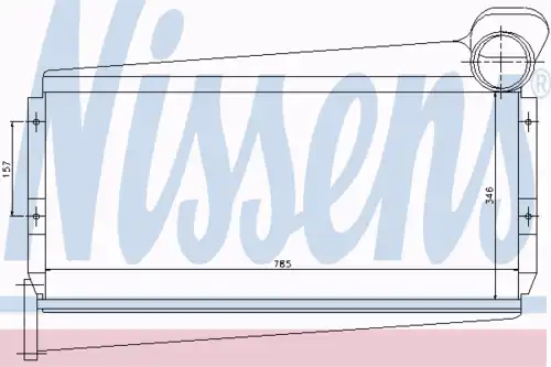 Интеркулер NISSENS 96904