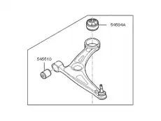 Рычаг подвески HYUNDAI / KIA 54501G2100