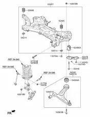 Рычаг подвески HYUNDAI / KIA 54501G2100
