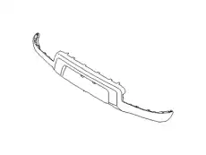 Cover - rear bumper, center 866112K190 KIA