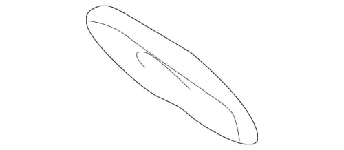 пепельница 9158406 VOLVO