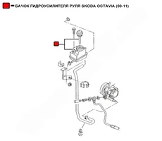 Бачки гидроусилителя руля WENDERW WEPL0034