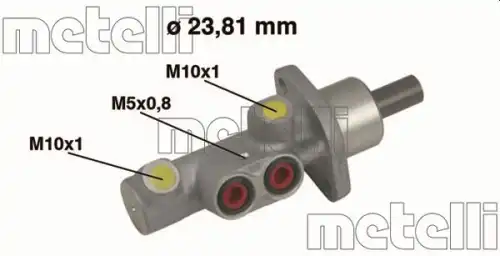 Главный тормозной цилиндр 50452 METELLI