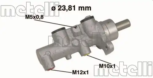 Главный тормозной цилиндр 50462 METELLI