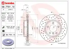 Тормозной диск BREMBO 977011X