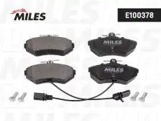 Тормозные колодки дисковые передняя ось MILES E100378