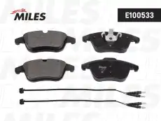 Тормозные колодки дисковые передняя ось MILES E100533