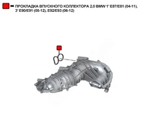 Прокладка коллектора WENDERW WWERK084