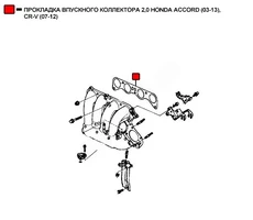 Прокладка коллектора WENDERW WERK052