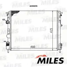 Радиатор системы охлаждения двигателя MILES ACRM378