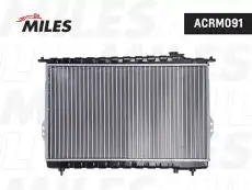 Радиатор системы охлаждения двигателя MILES ACRM091