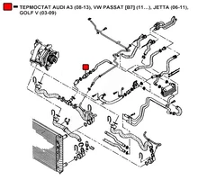 Термостат системы охлаждения WENDERW WETR062