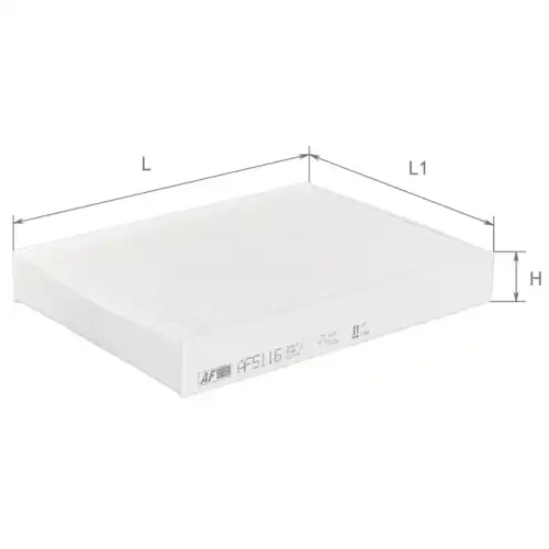 Салонный фильтр ALPHA FILTER AF5116