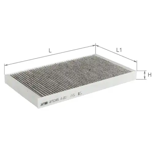 Салонный фильтр ALPHA FILTER AF5045A