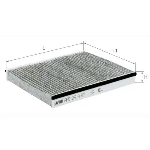 Салонный фильтр ALPHA FILTER AF5125A
