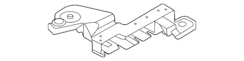Retainer - headlamp adjust lower 9215123050 HYUNDAI