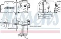 Расширительный бачок NISSENS 996050