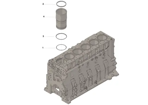 Cylinder Liner 5473000 CUMMINS