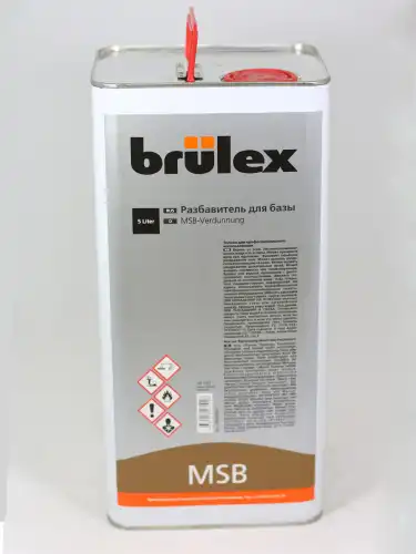 X30000905 BRULEX Растворитель для базы 5л(1)