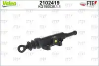 Цилиндр сцепления VALEO 2102419