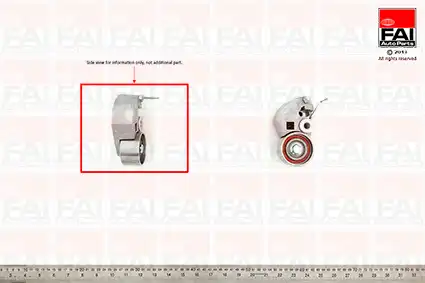 Tensioner rollers T1163 FAI AUTOPARTS