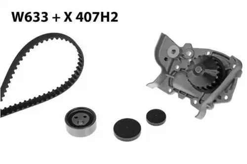 Water pump kits 633K2 MGA