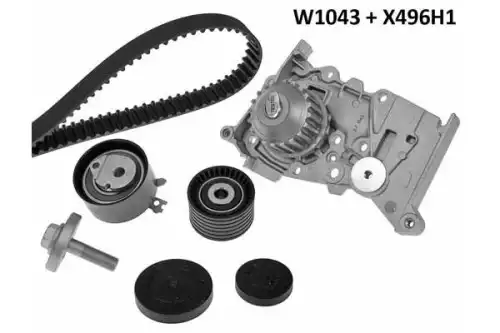 Water pump kits 1043K1 MGA