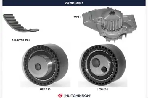 Water pump kits KH 285WP31 HUTCHINSON