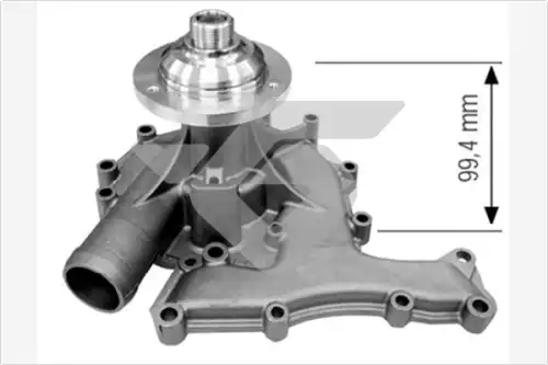 Насос системы охлаждения (помпа) HUTCHINSON WP340