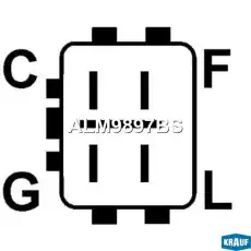 Генератор KRAUF ALM9897BS