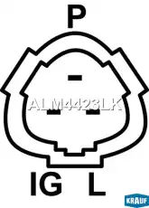 Генератор KRAUF ALM4423LK
