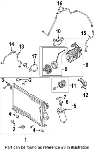 DRYER, RECEIVER 8971678410 ISUZU