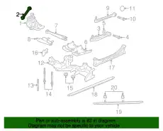 Рычаг подвески PORSCHE 99633104705