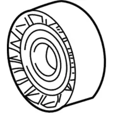 Обводной ролик !D=70MM \BMW 5' E39, 7' E38, 8' E31 11 28 1 704 500
