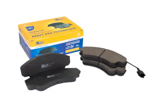 Тормозные колодки дисковые KRAFT KT 091423